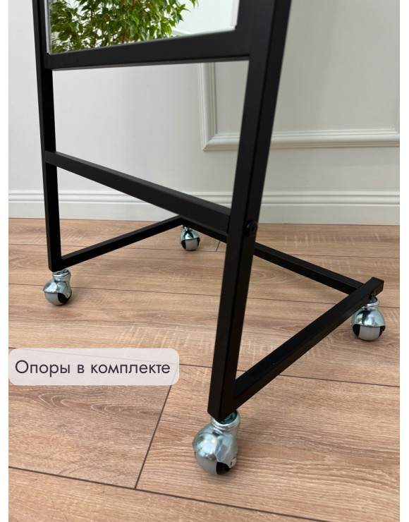 L-154-53 Зеркало напольное (черный)