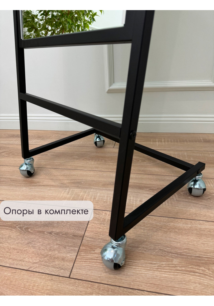 L-154-53 Зеркало напольное (черный)