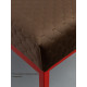 Банкетка Марсей 40-44 (коричневый/красный)