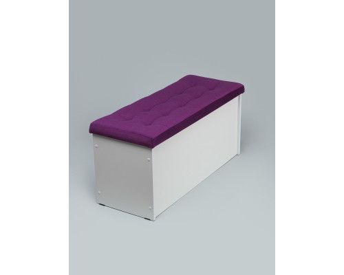Банкетка ПВЗ-900 прямая Велюр (фиолетовый)