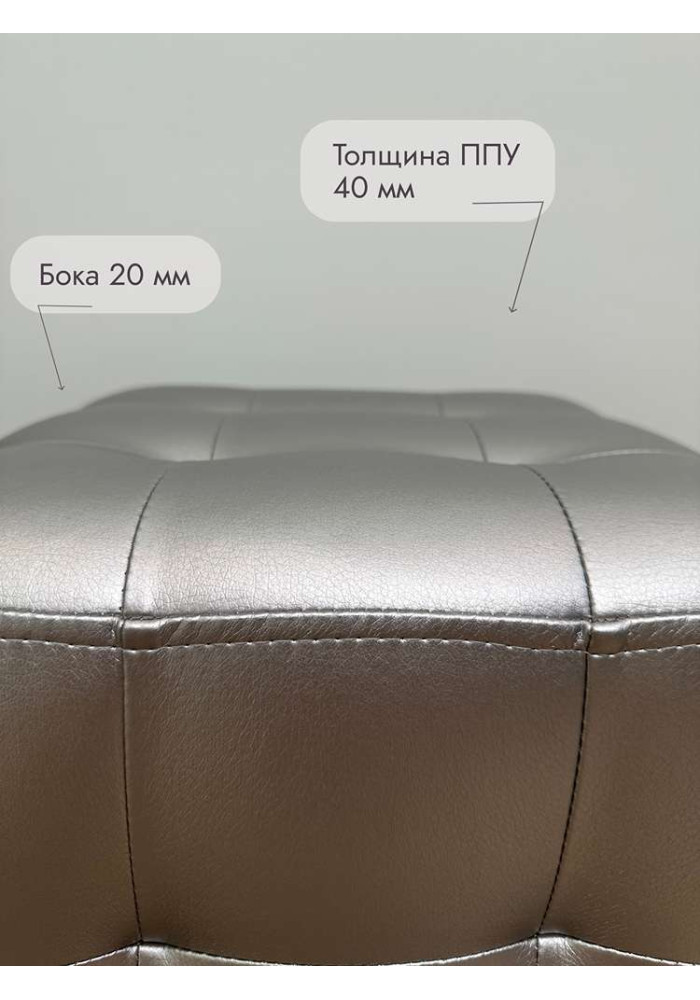 Шайн  Кожа (серебро)